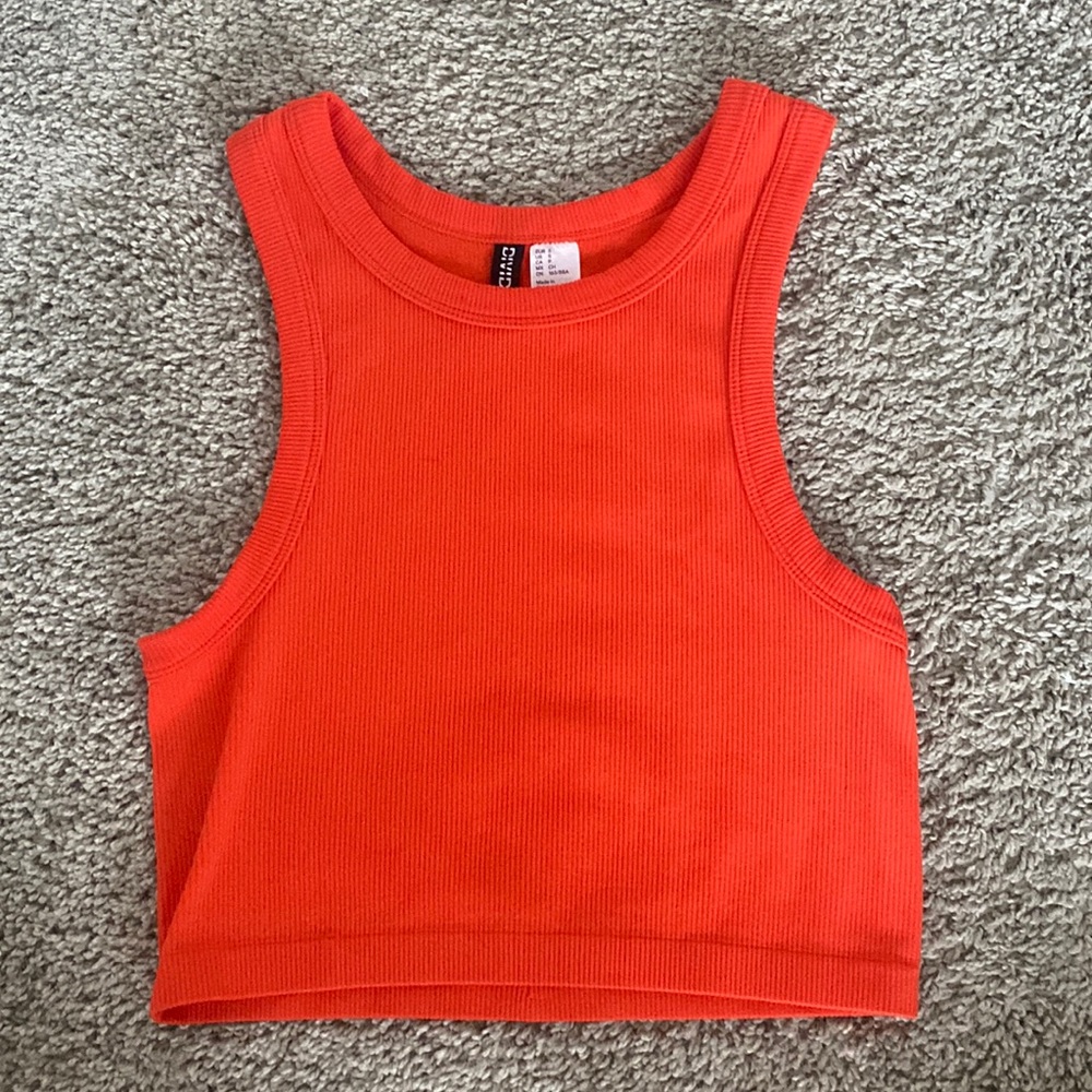 H&M- red tank top